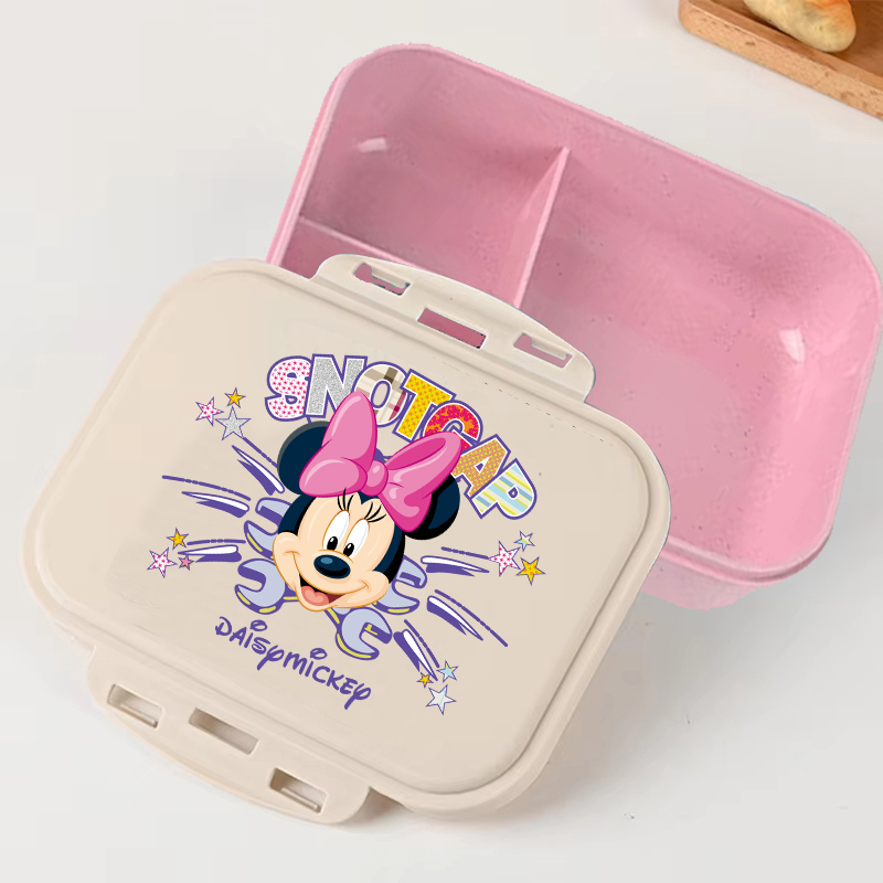 Food Storage Order - Minnie Mouse Pink Disney Cartoon Lunch