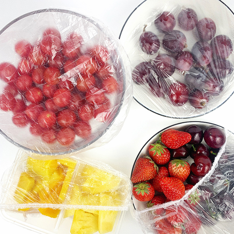 Food Storage Keep Hot - 【Hot sales】100pcs Disposable Fresh-keeping Cover, Plastic