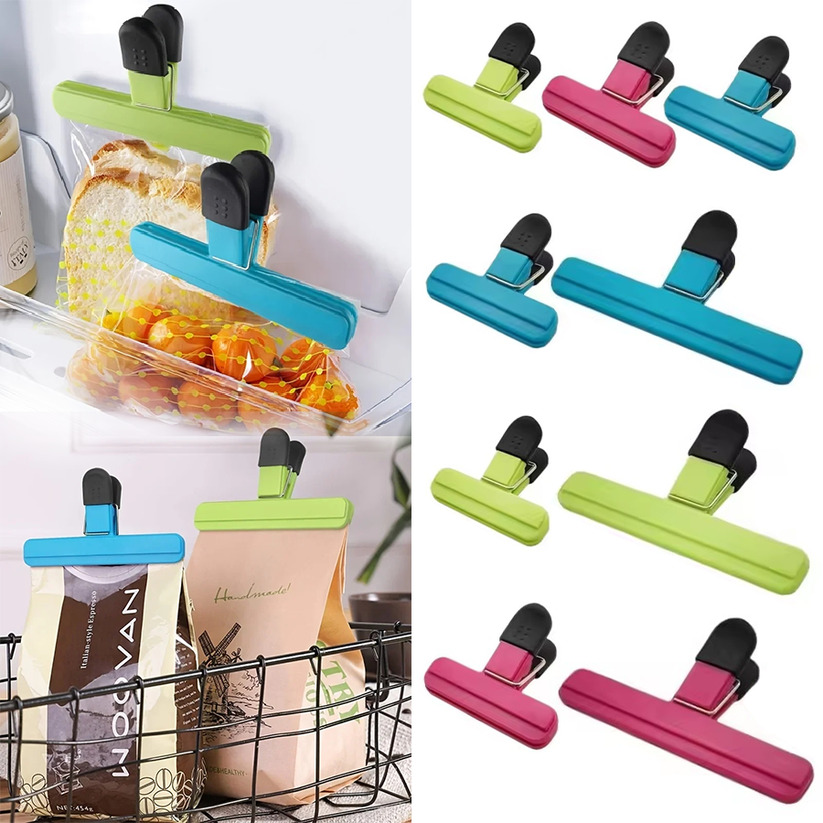 Food Storage Drawer Organizer - 3-12PCS Multi Purpose Sealing Clip Durable