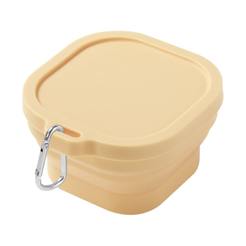 Food Storage Not Plastic - Large Capacity 400ml Foldable Lunch Box