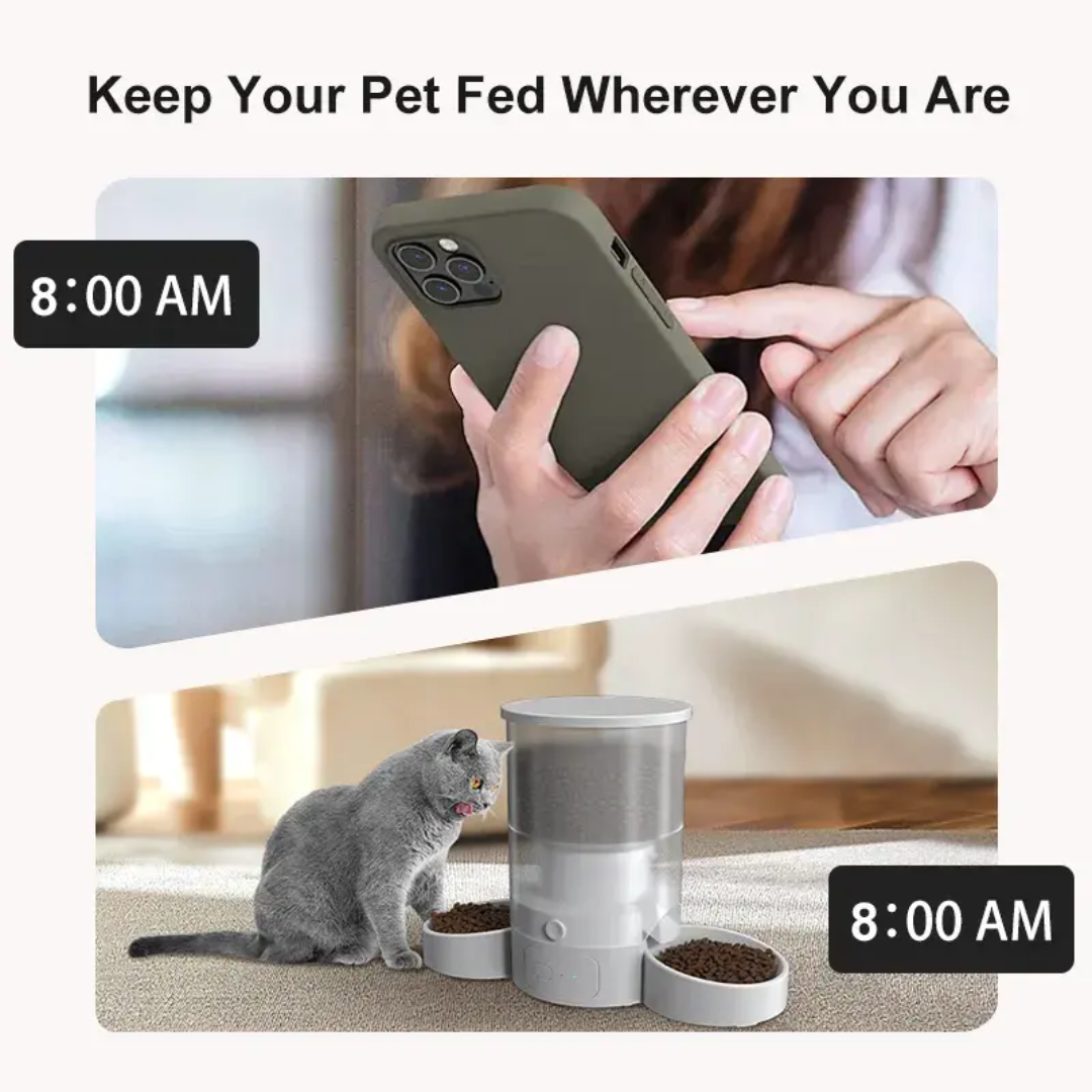 Food Storage Not Plastic - Elecpet Tuya Smart WiFi Automatic Pet