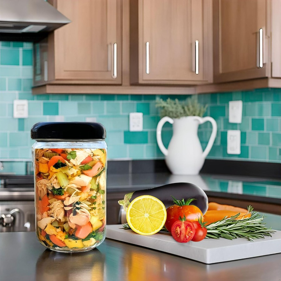 Mason Jars - 32 oz Glass Stora - Mason Jar Wide Mouth recensione e prezzo