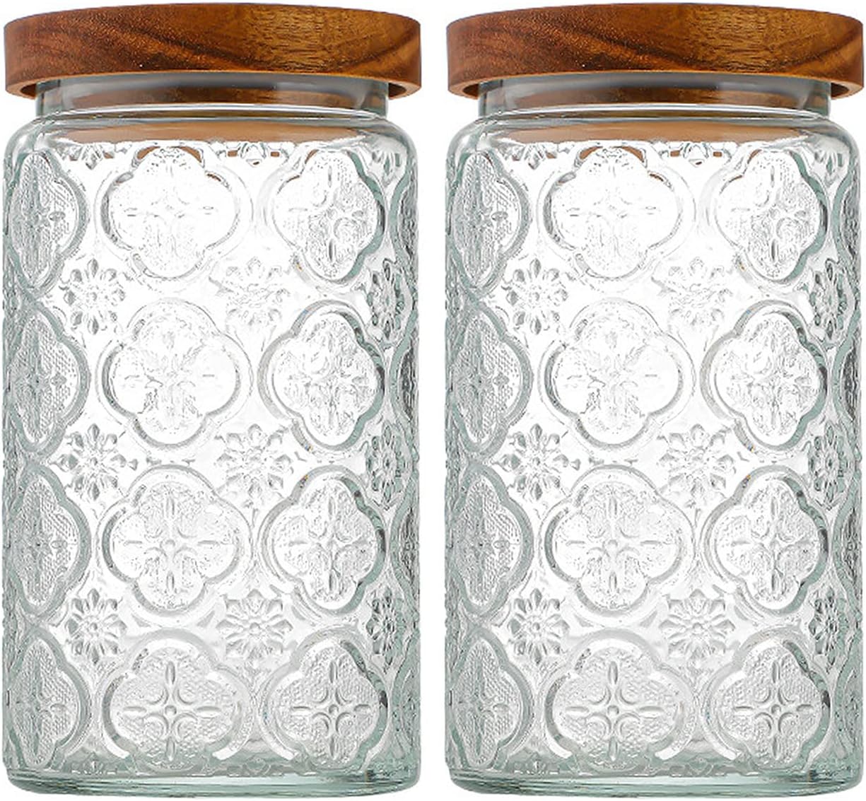 35oz/1000ml Glass Storage Jars - Food Storage Airtight recensione e prezzo
