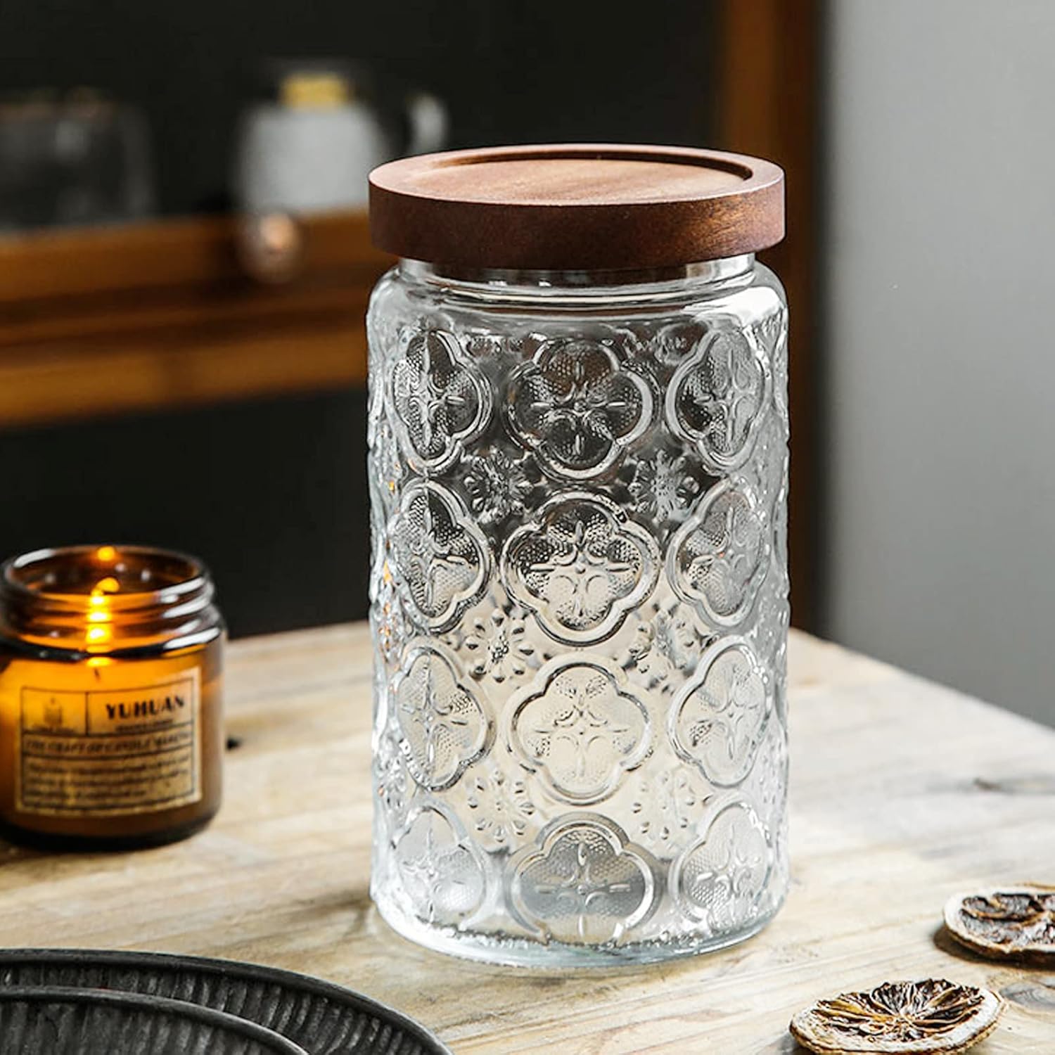 35oz/1000ml Glass Storage Jars - Food Storage Airtight recensione e prezzo