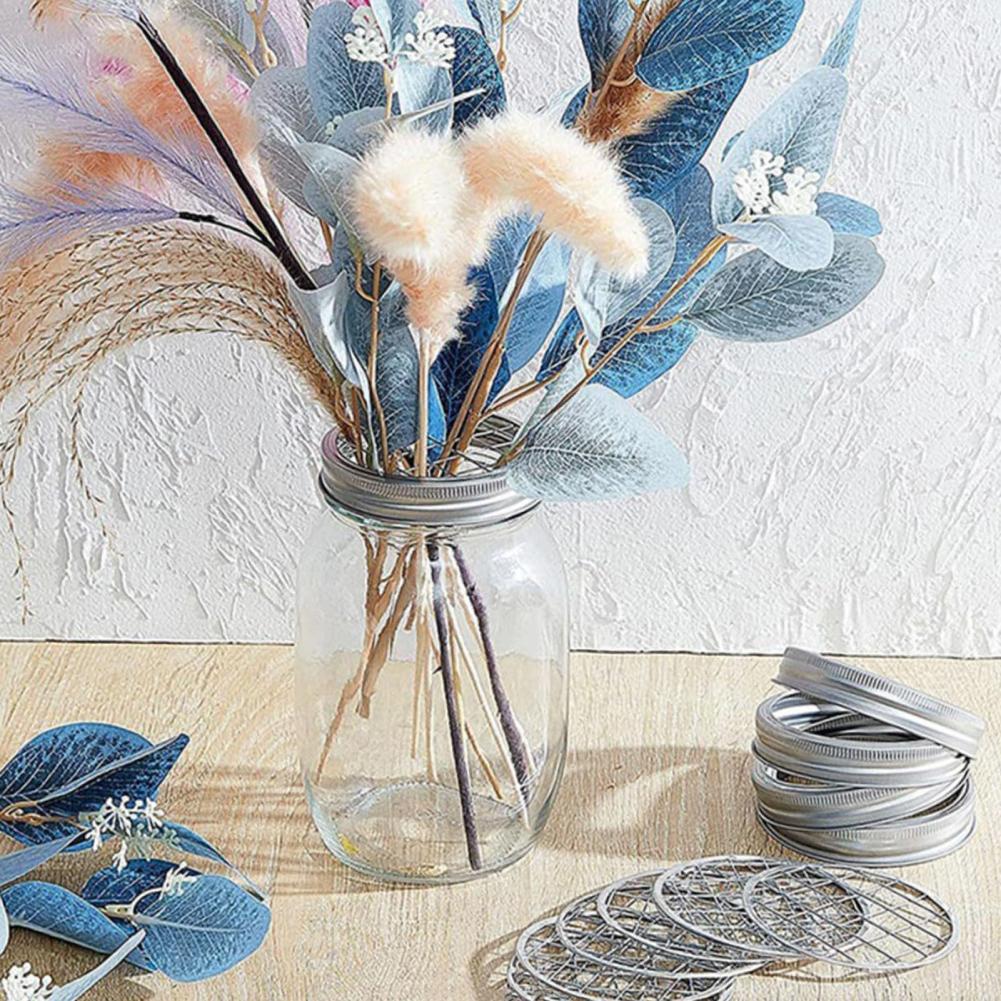 Metal Mason Flower Jar Insert  - Mason Jar Wide Mouth recensione e prezzo