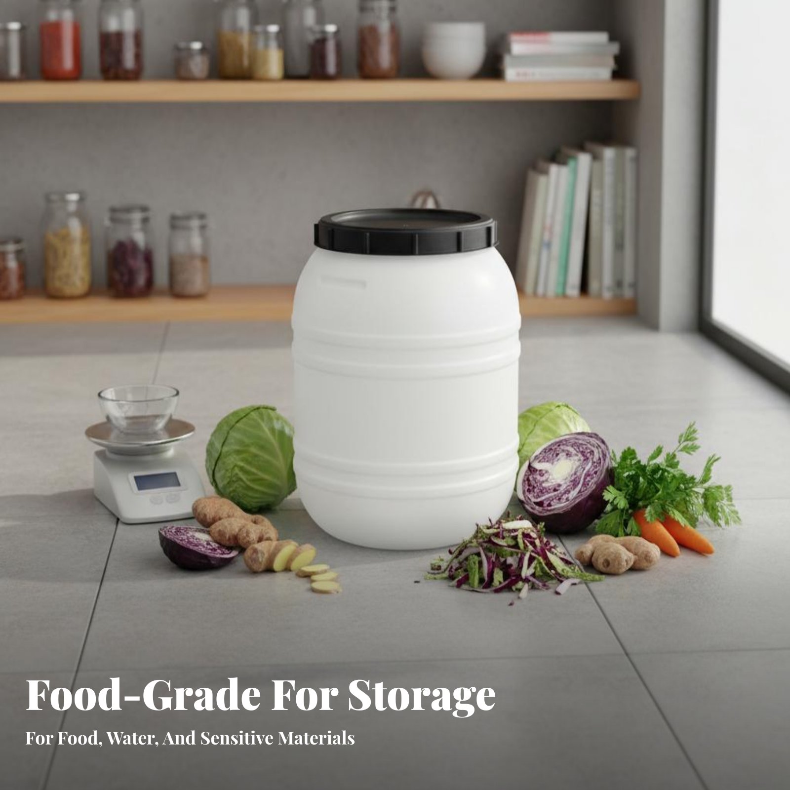 Food Grade Plastic Barrel Airt - Food Storage Plastic recensione e prezzo