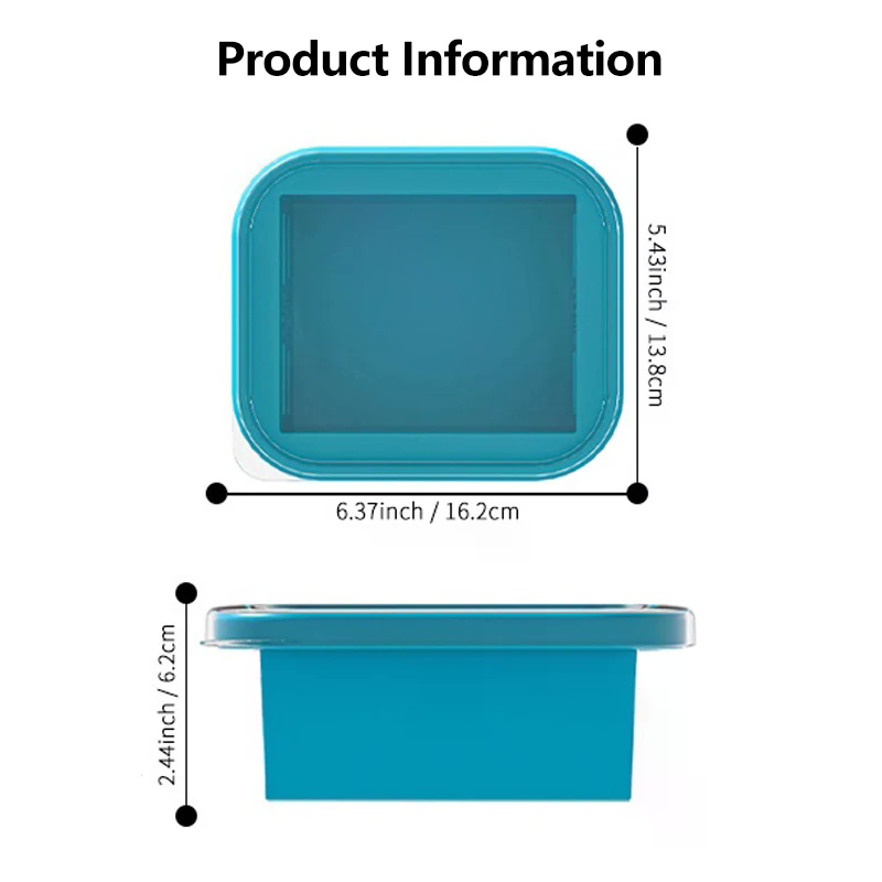 Silicone Freezing Tray With Pl - Food Storage Prep Containers recensione e prezzo