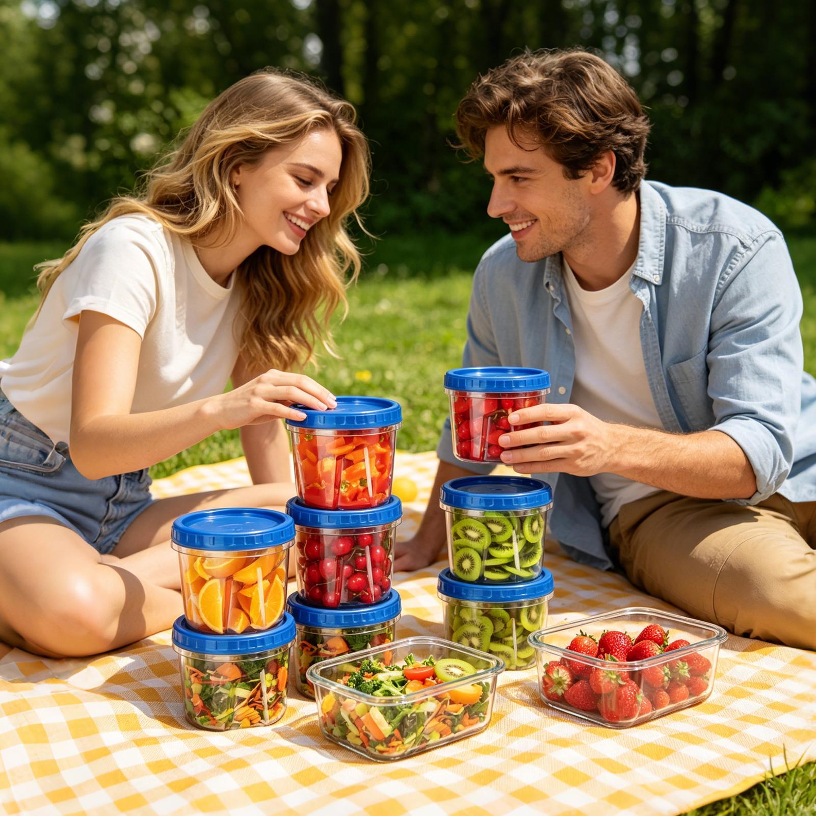 Freezer Containers For Food St - Food Storage Plastic recensione e prezzo