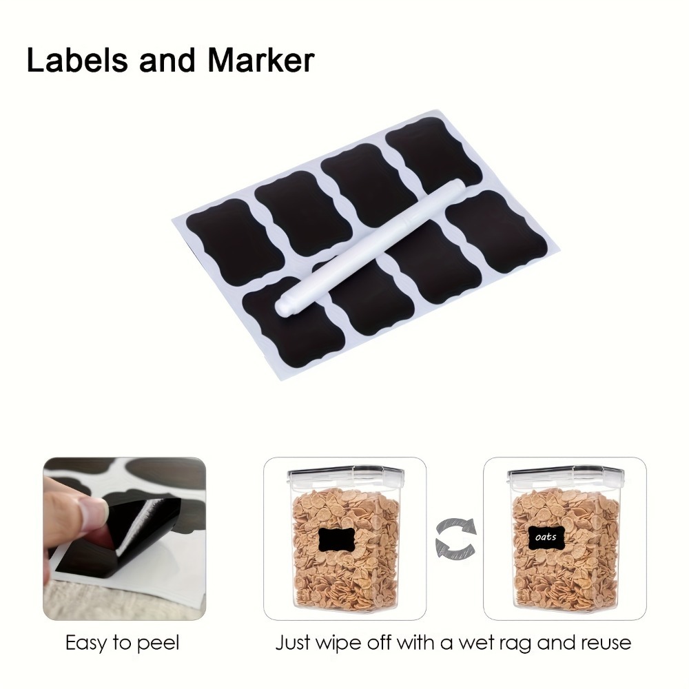 24Pcs Food Storage Containers  - Food Storage Drawer Organizer recensione e prezzo