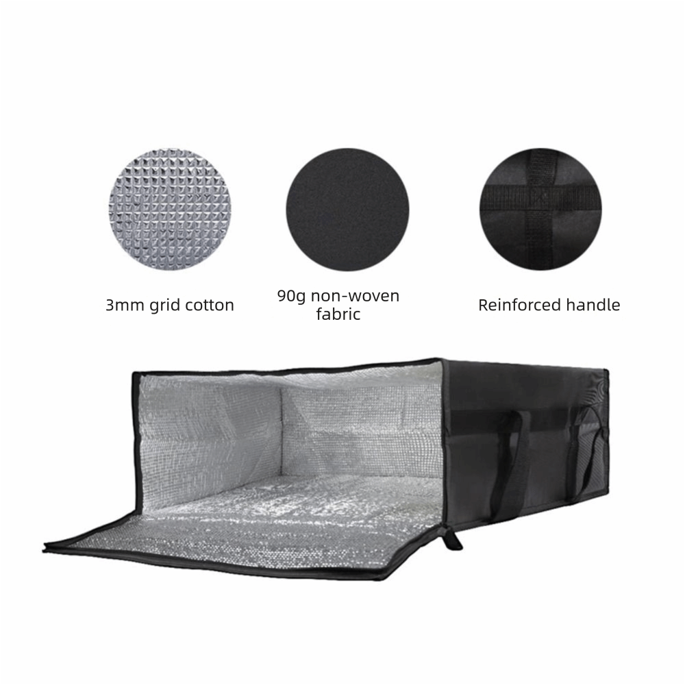 Dual Zippers Pizza Carrier Bag - Food Storage Keep Hot recensione e prezzo