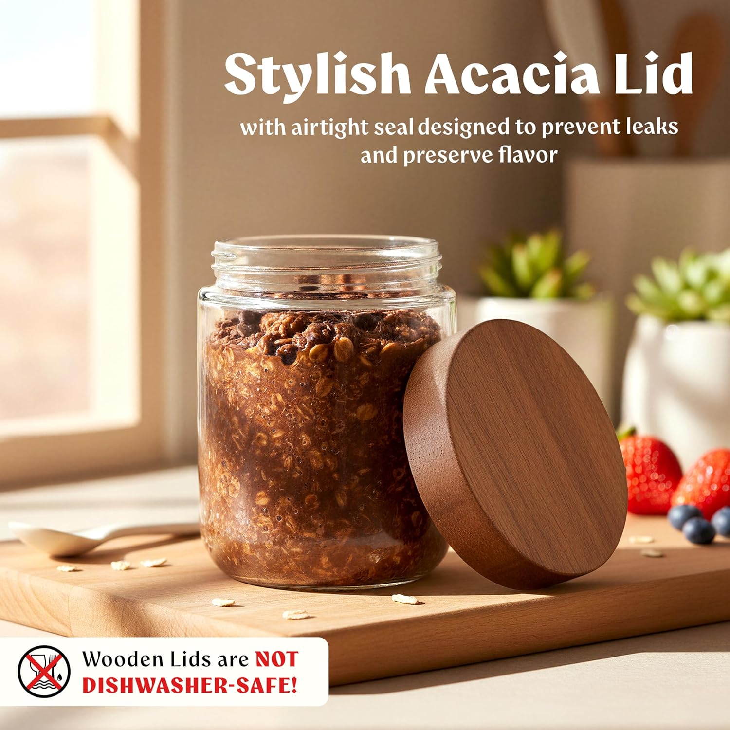Overnight Oats Containers with - Food Storage Prep Containers recensione e prezzo