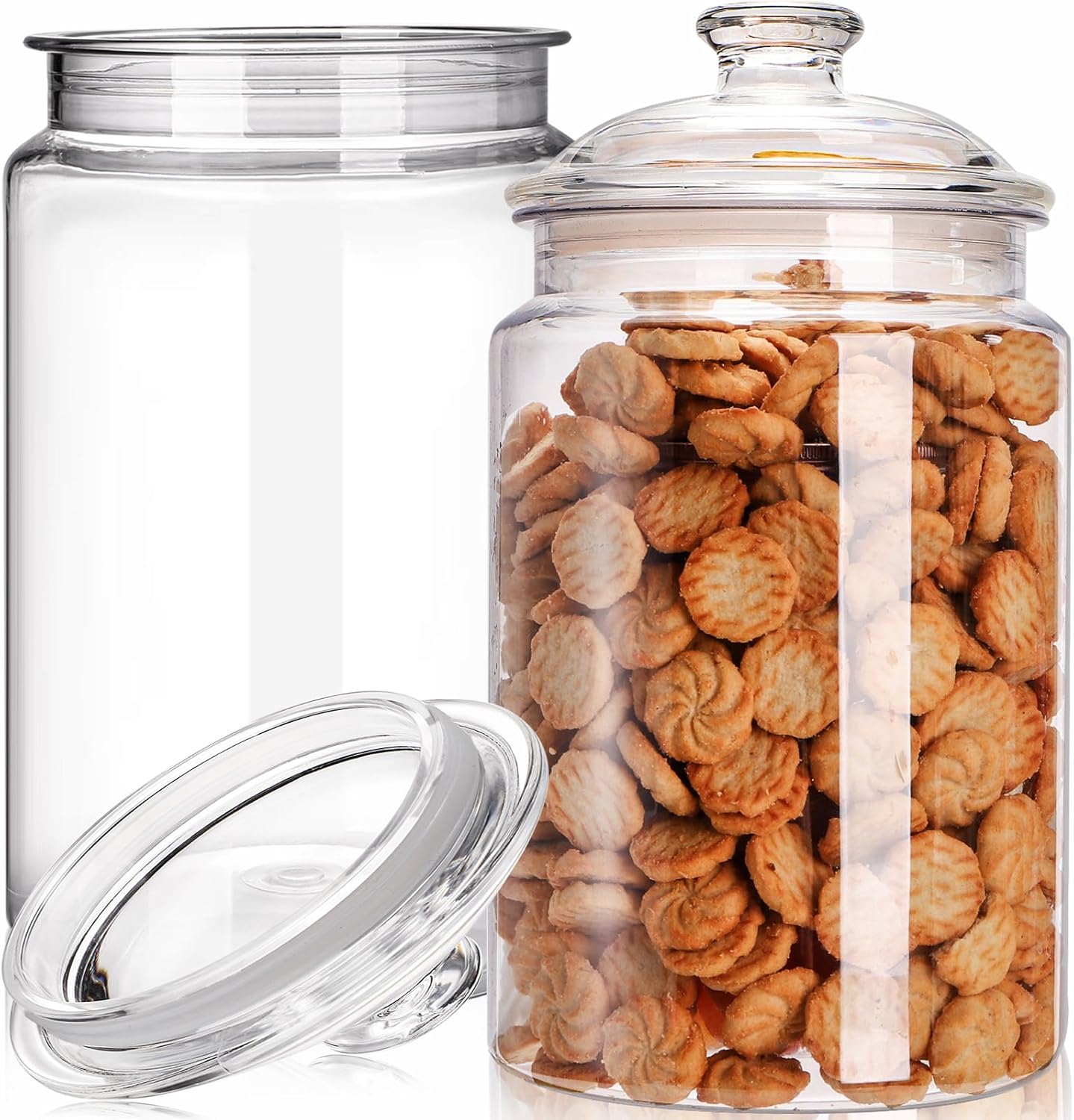 2 Pack 130 oz Large Cookie Jar - Food Storage Airtight recensione e prezzo