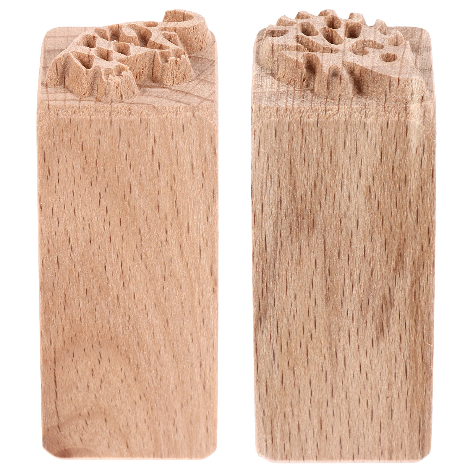 2Pcs Rustic Wooden Seal Stamp  - Food Storage Journal recensione e prezzo