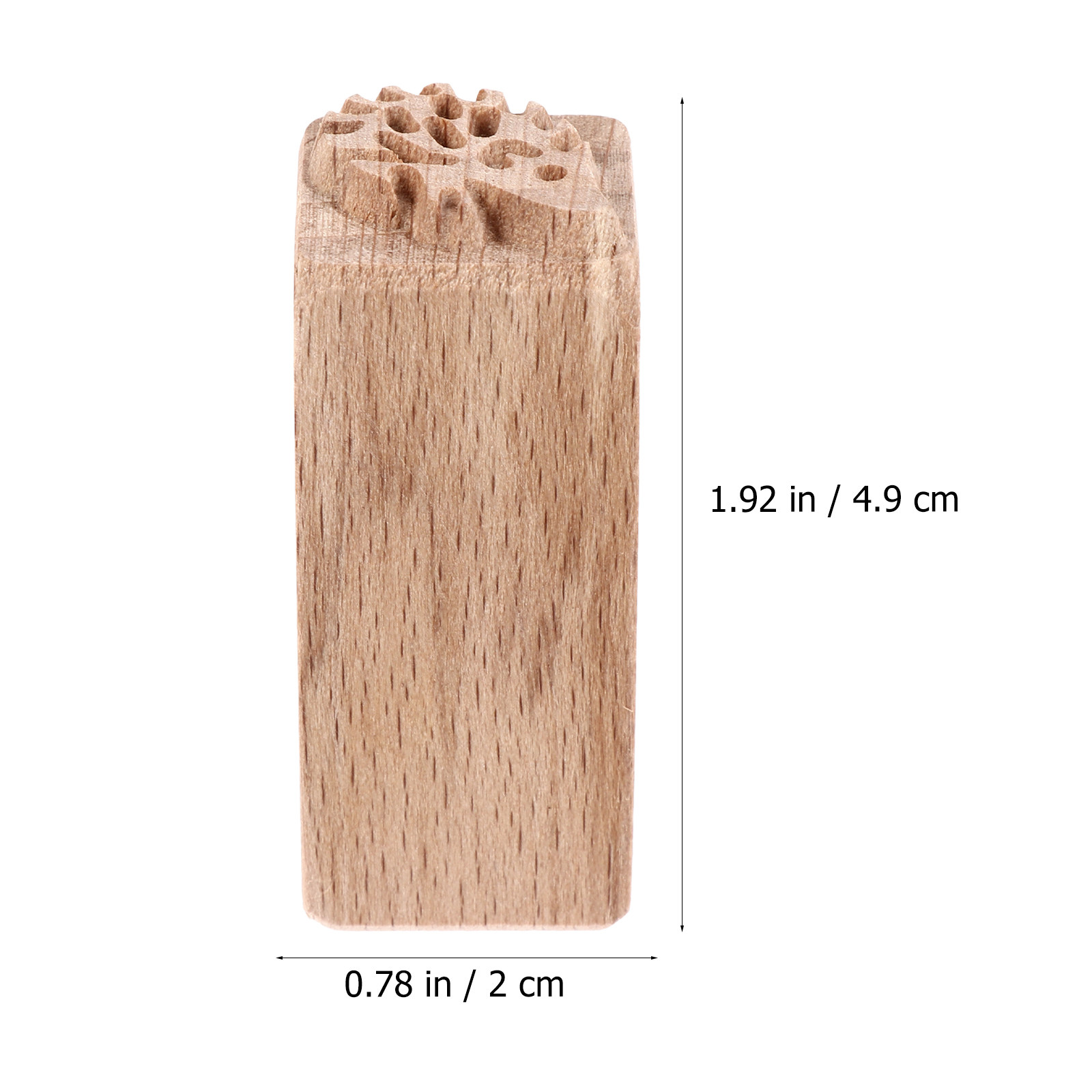 2Pcs Rustic Wooden Seal Stamp  - Food Storage Journal recensione e prezzo