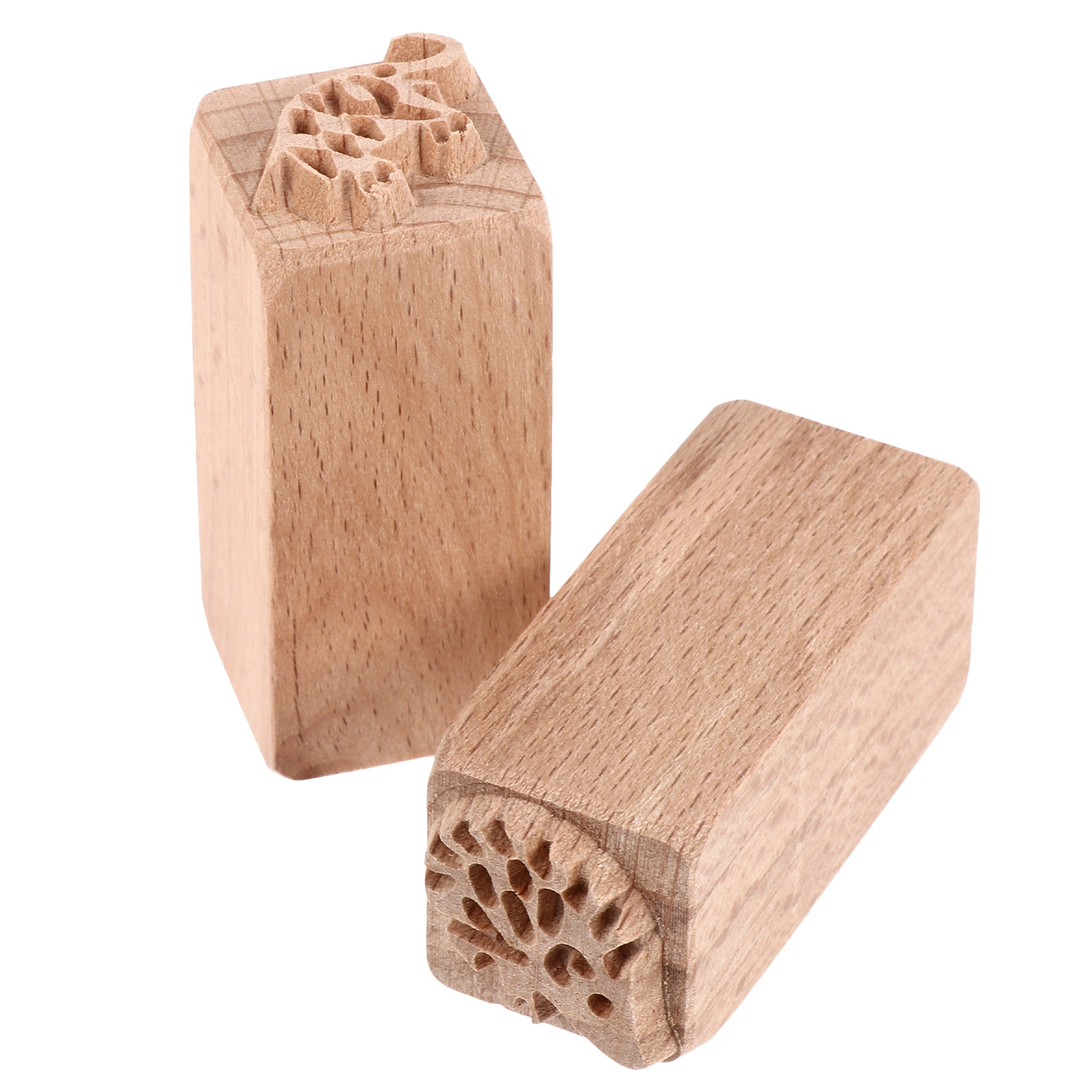 2Pcs Rustic Wooden Seal Stamp  - Food Storage Journal recensione e prezzo