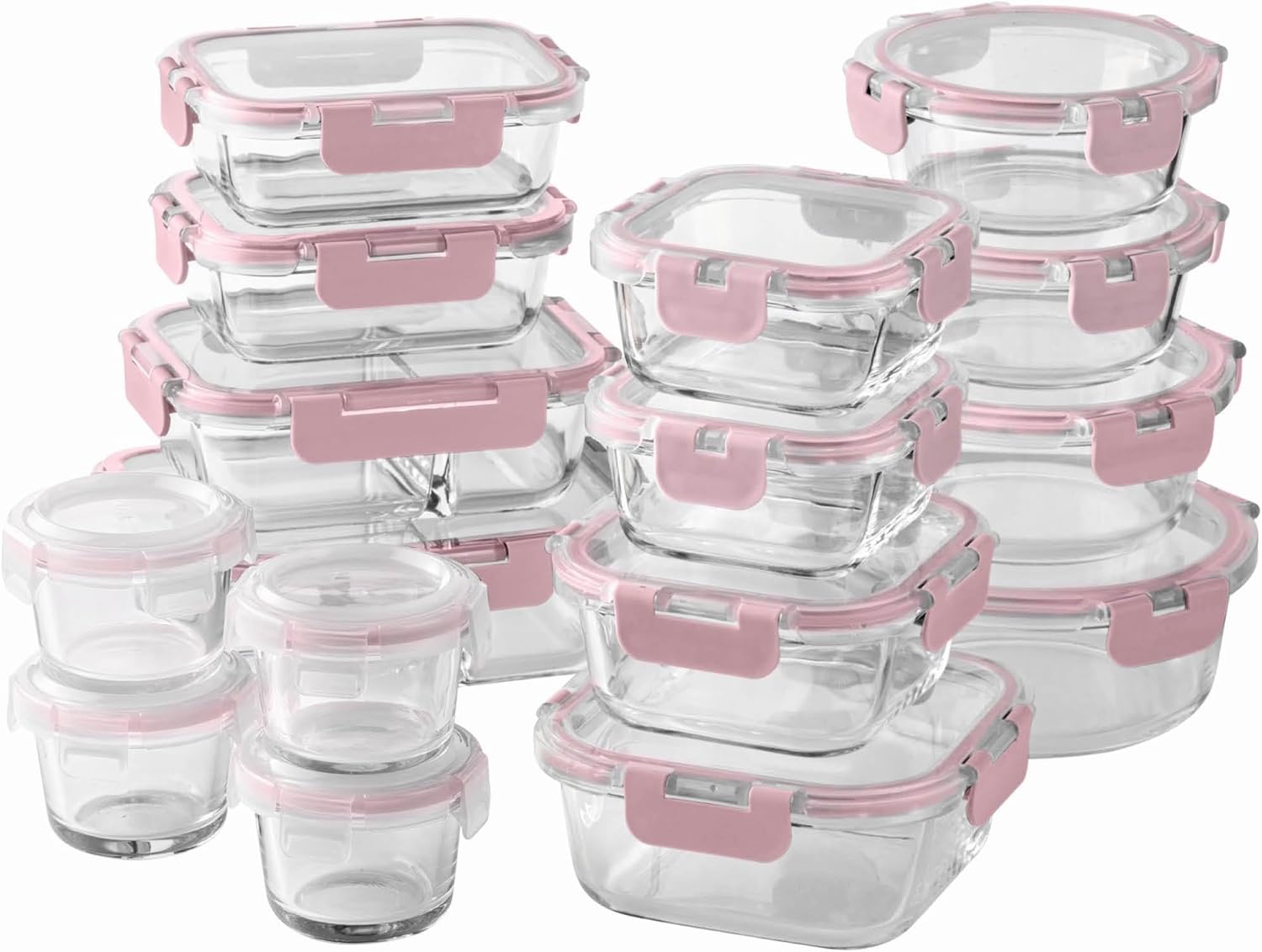 32-Pc Borosilicate Glass Food  - Food Storage Prep Containers recensione e prezzo