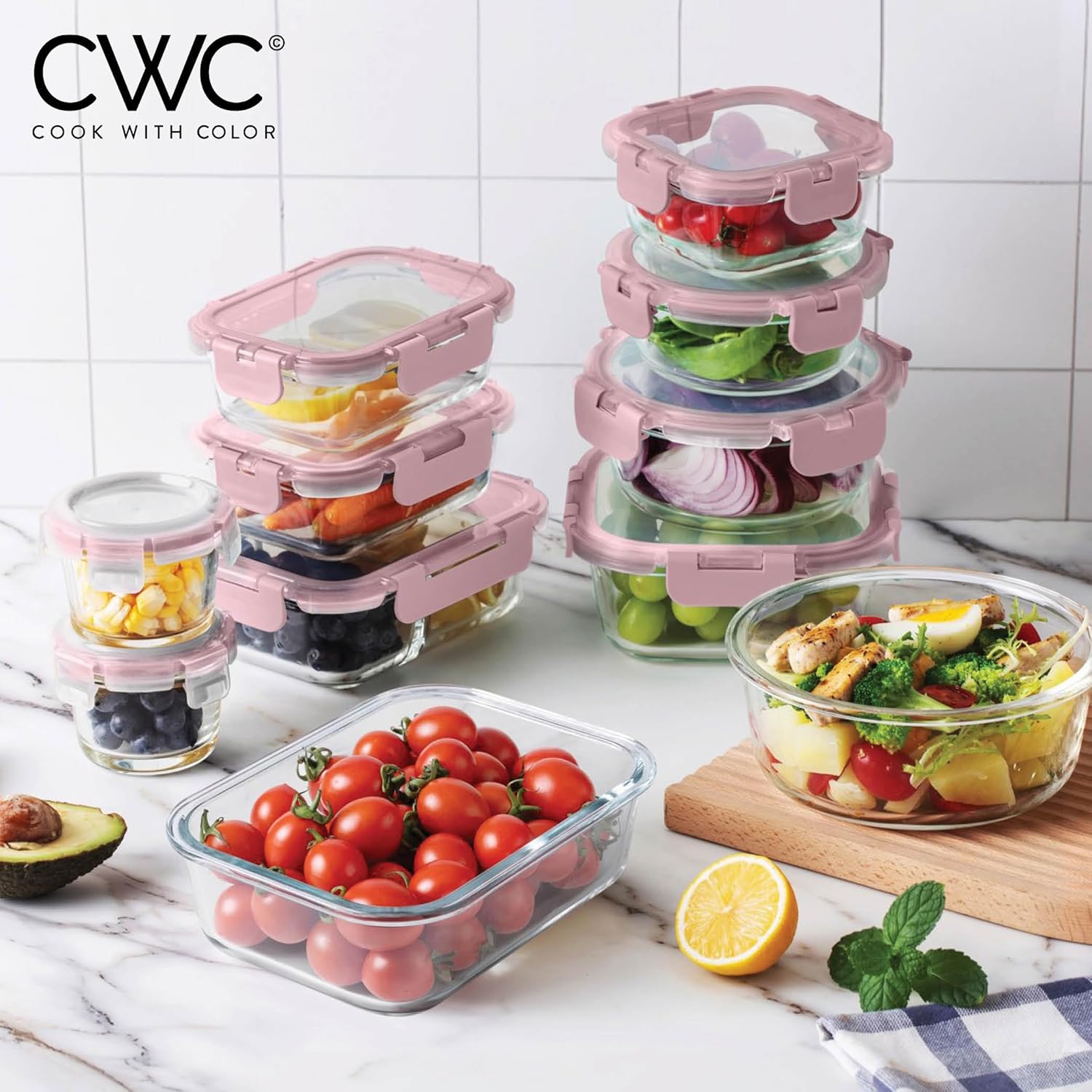 32-Pc Borosilicate Glass Food  - Food Storage Prep Containers recensione e prezzo