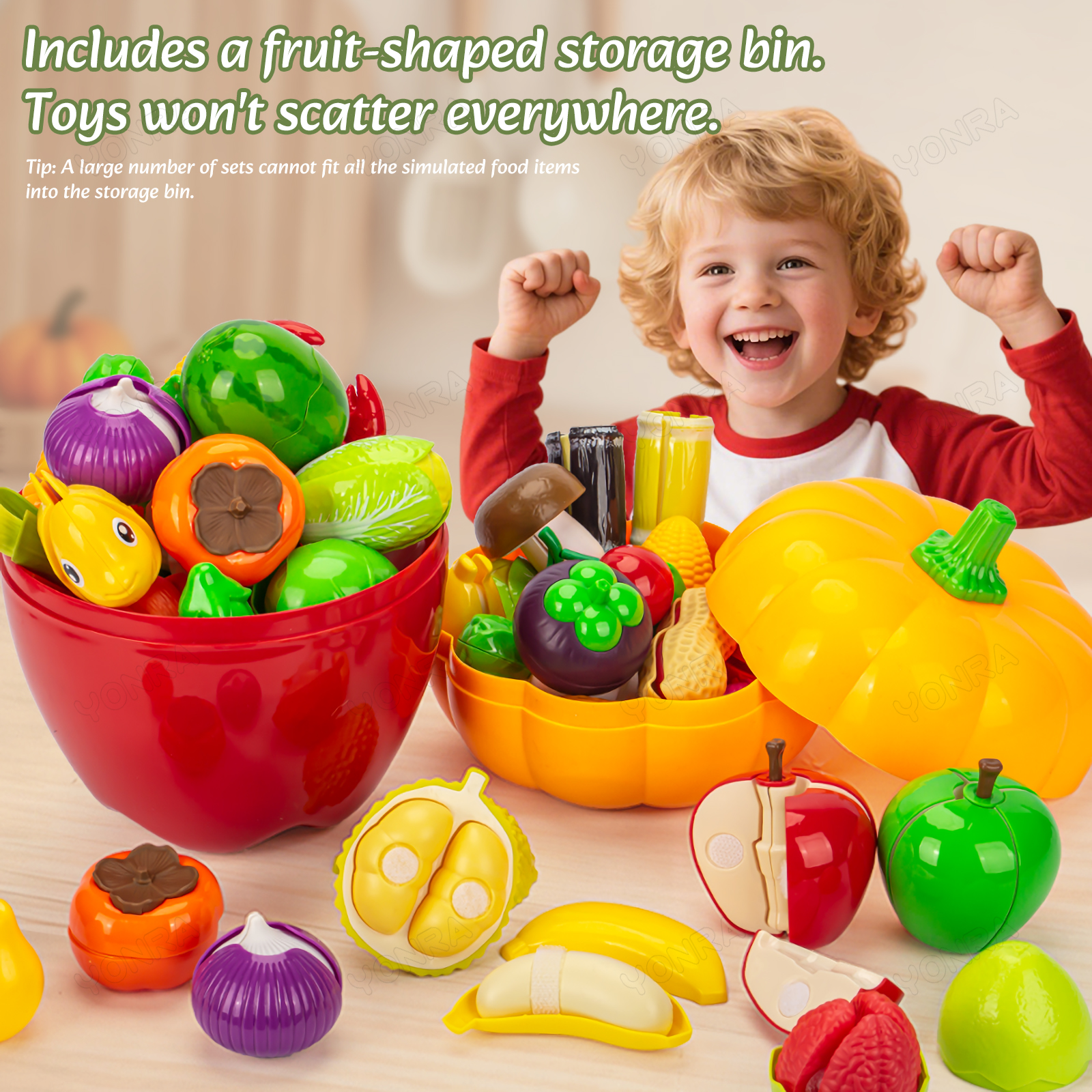 Cutting Play Food Toy for Kids - Food Storage Not Plastic recensione e prezzo