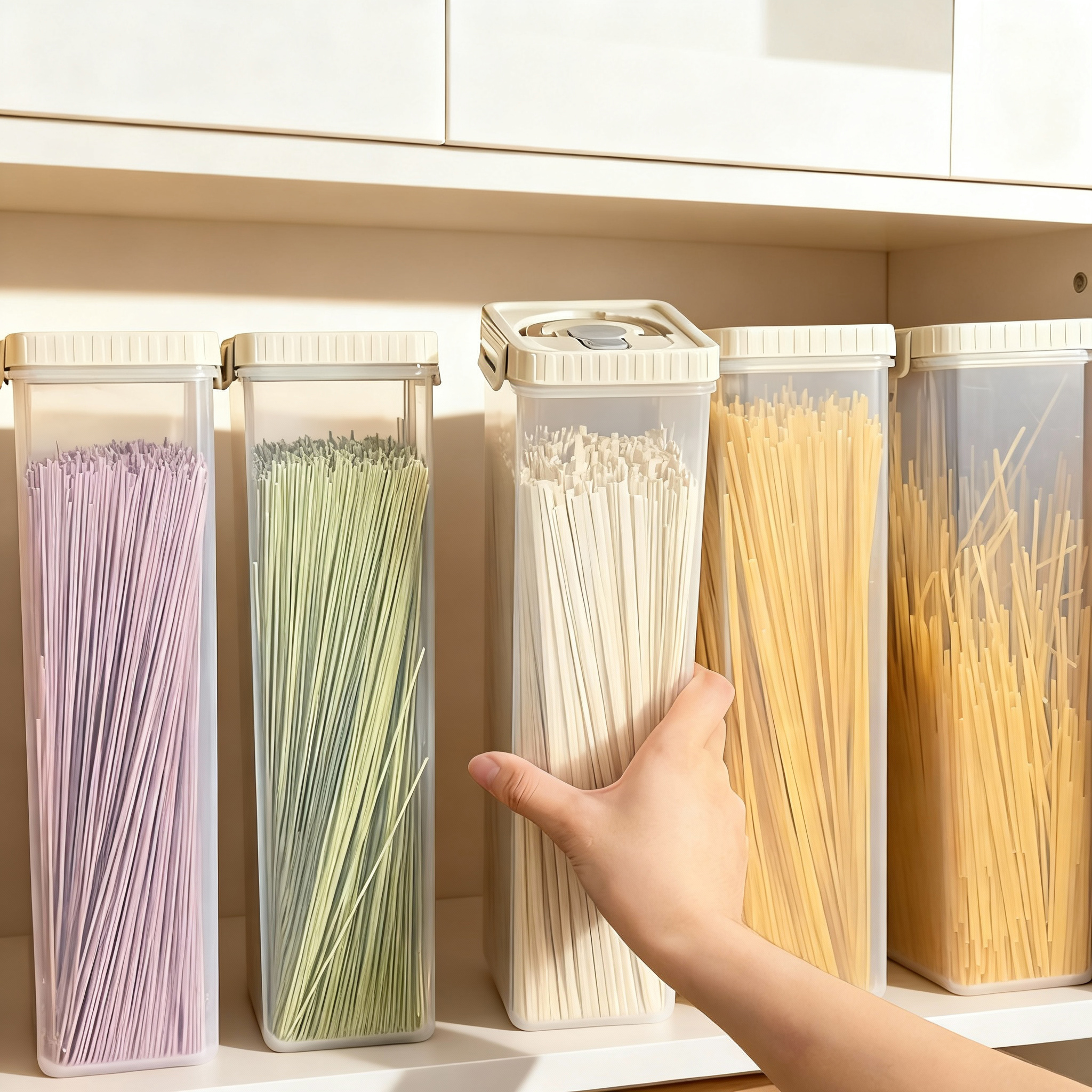 Noodles Sealed Storage Box Wit - Food Storage Drawer Organizer recensione e prezzo