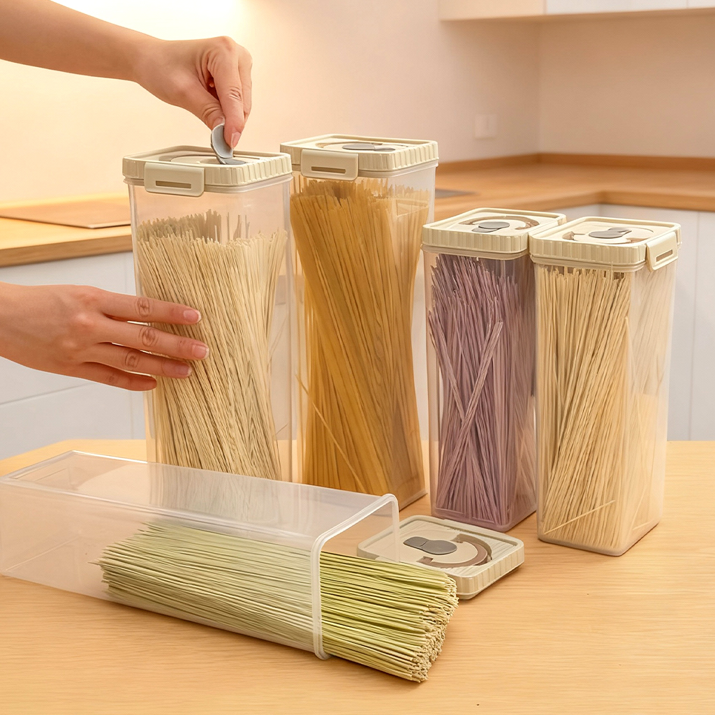 Noodles Sealed Storage Box Wit - Food Storage Drawer Organizer recensione e prezzo