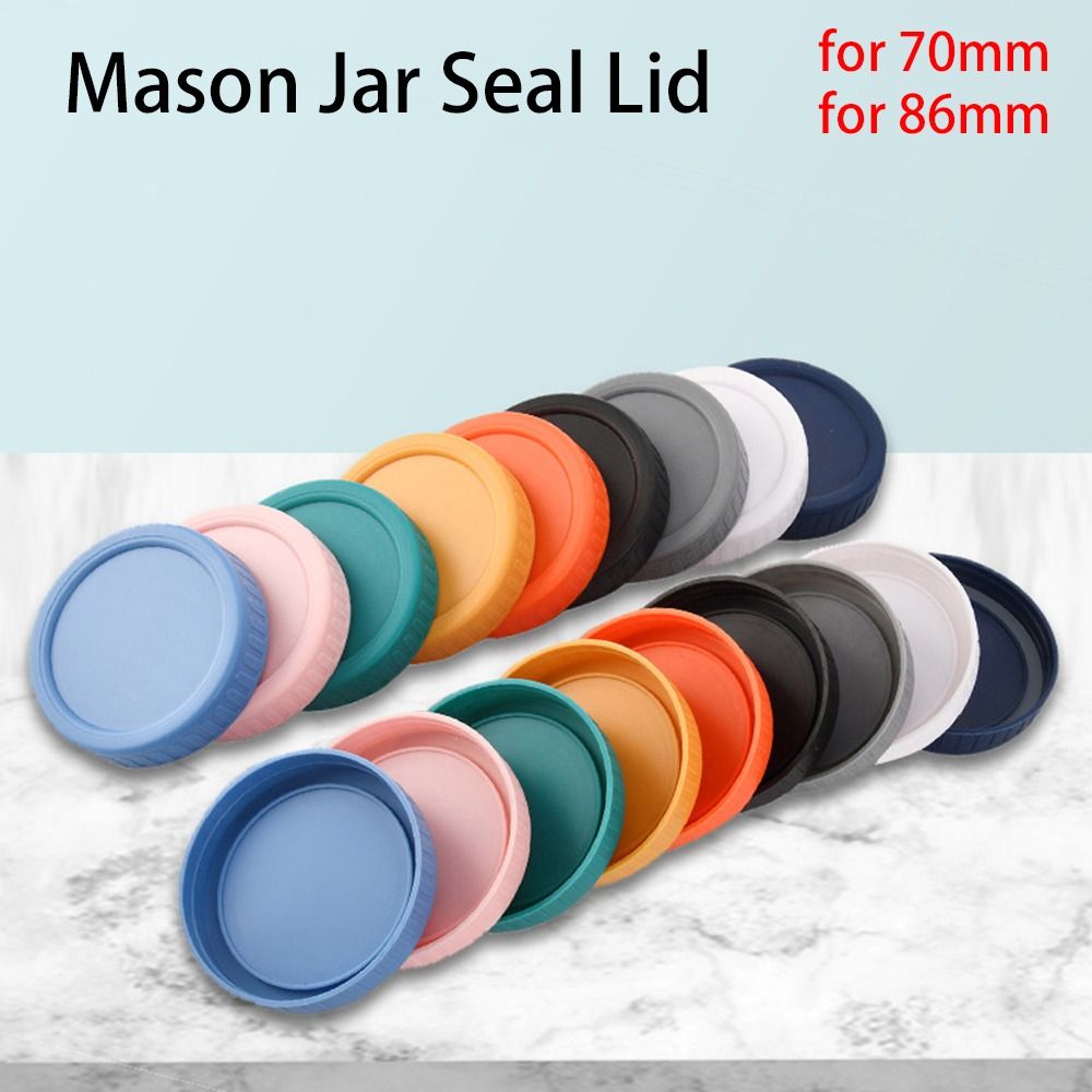 6Pcs 70mm 86mm Mason Jar Lids  - Mason Jar Wide Mouth recensione e prezzo