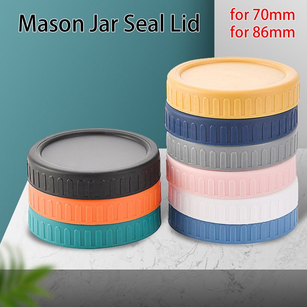 6Pcs 70mm 86mm Mason Jar Lids  - Mason Jar Wide Mouth recensione e prezzo