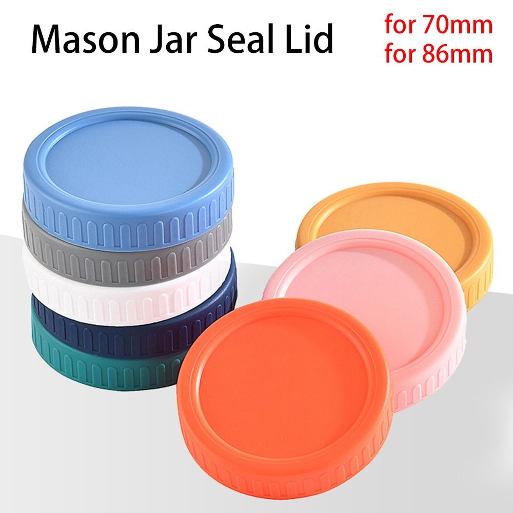 6Pcs 70mm 86mm Mason Jar Lids  - Mason Jar Wide Mouth recensione e prezzo