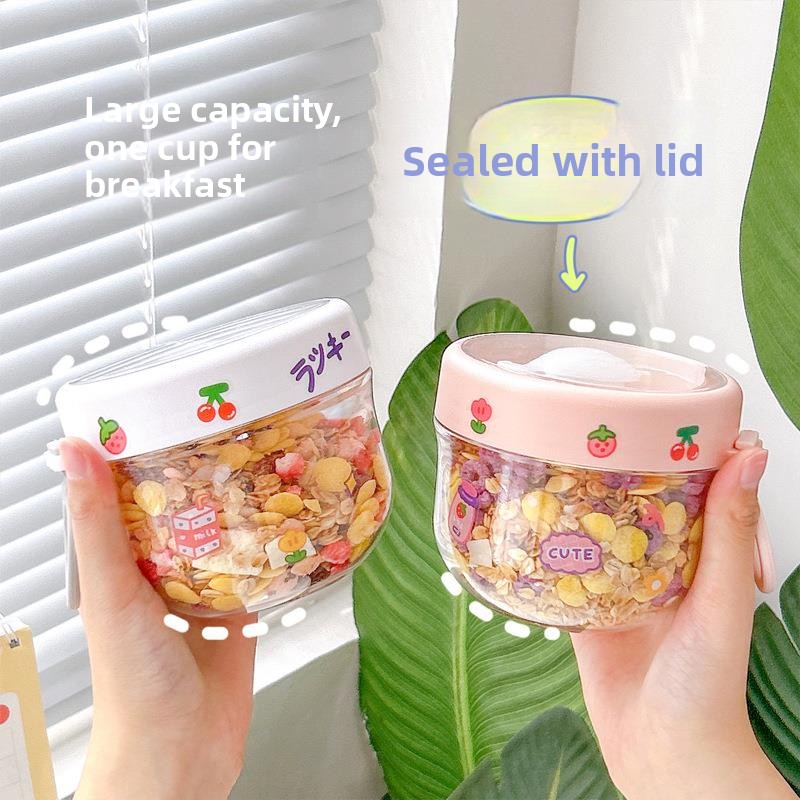 Overnight Oats Cup Portable Wi - Mason Jar Wide Mouth recensione e prezzo