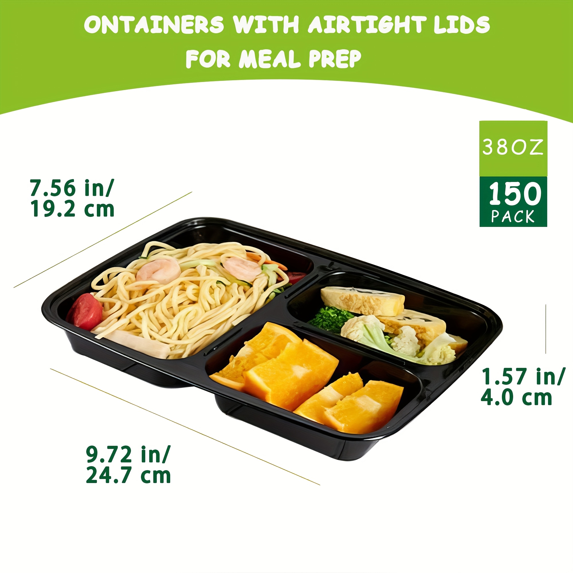 300pcs Meal Prep Containers 15 - Food Storage Prep Containers recensione e prezzo