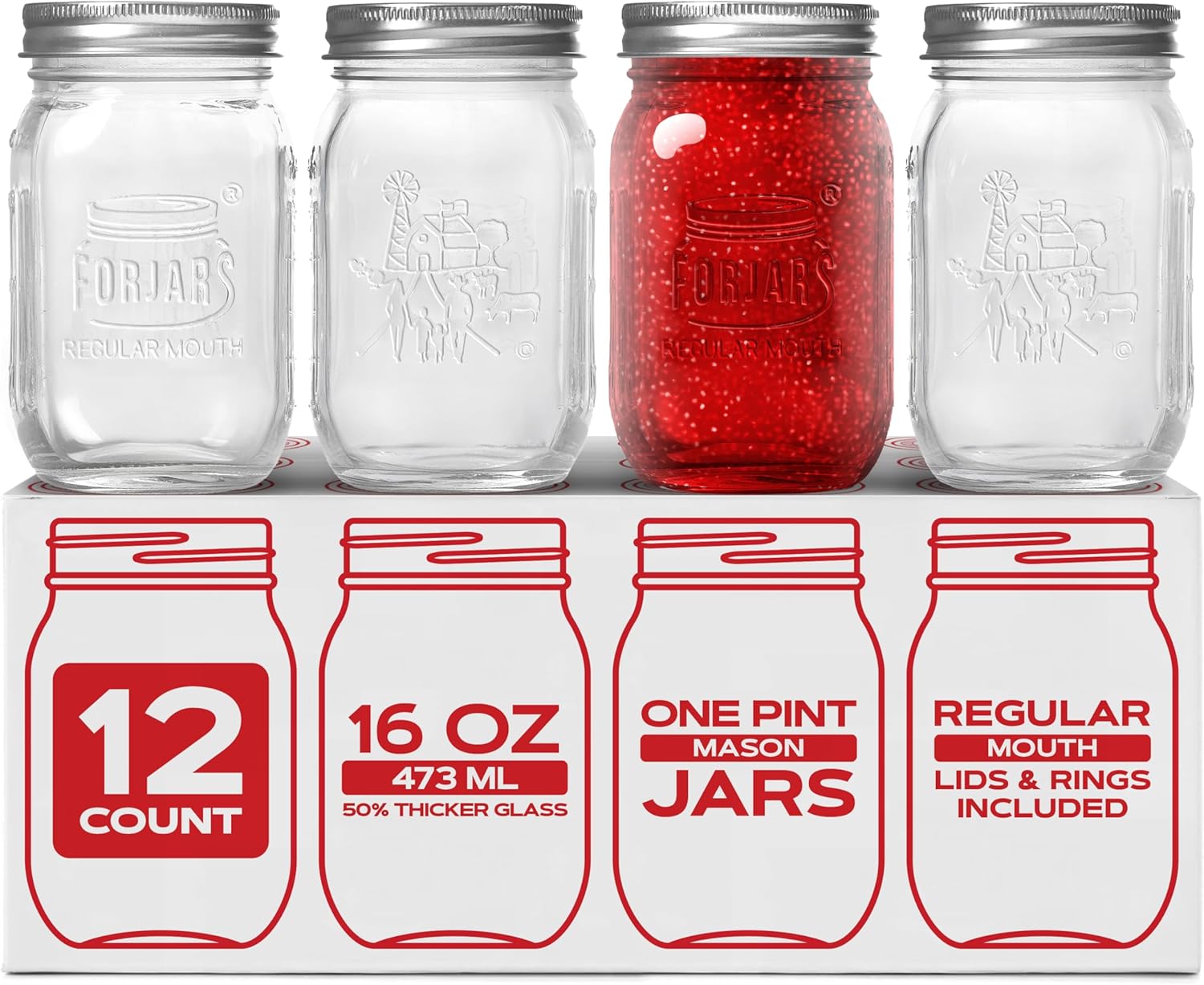 ® Premium    Jars with Lids –  - Food Storage Plastic recensione e prezzo