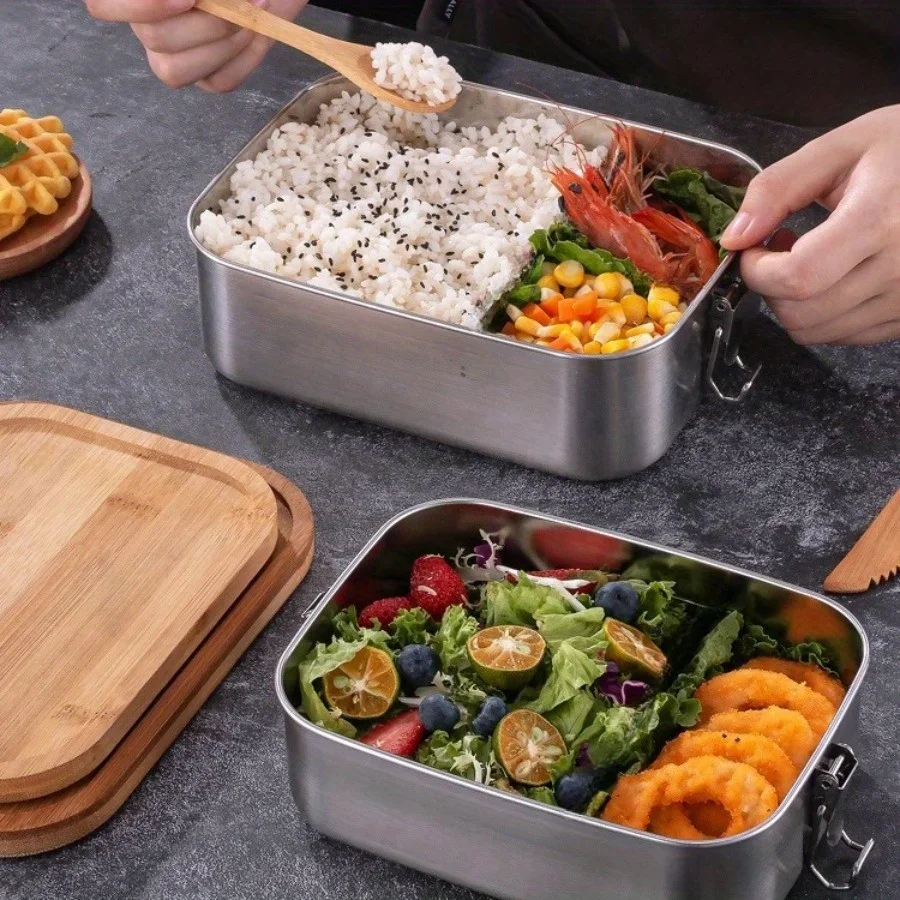 New 304 stainless steel bamboo - Food Storage Order recensione e prezzo