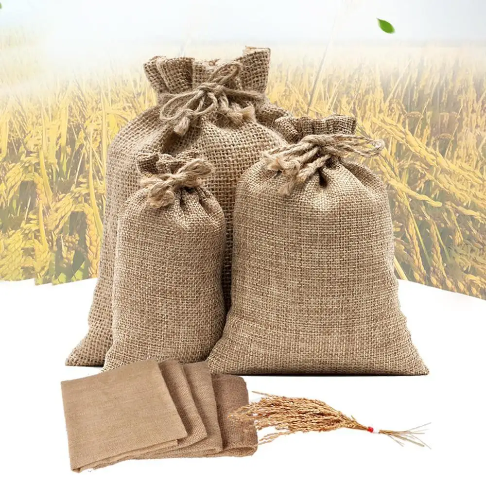 Natural Burlap Sack Jute Potat - Food Storage In Roots recensione e prezzo