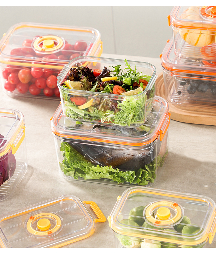 Vacuum Fresh-keeping Box Refri - Food Storage Drawer Organizer recensione e prezzo