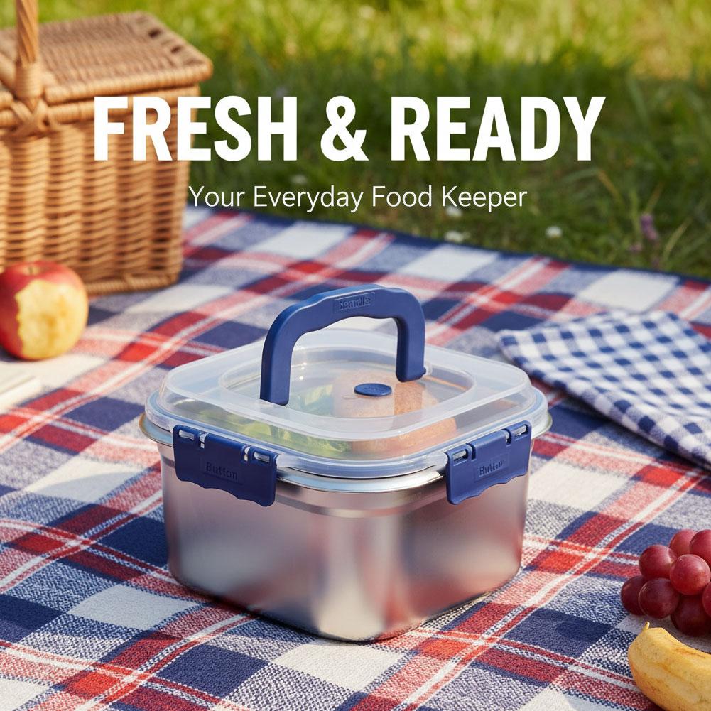 304 Stainless Steel Food Stora - Food Storage Not Plastic recensione e prezzo