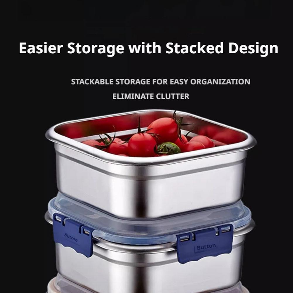 304 Stainless Steel Food Stora - Food Storage Not Plastic recensione e prezzo