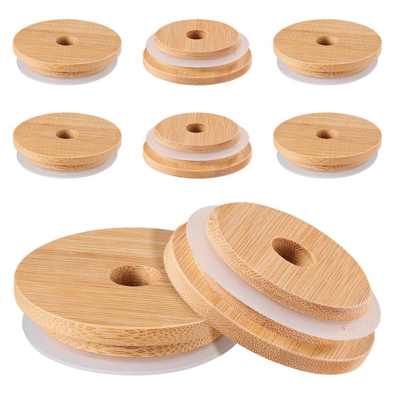 Jar Lids Straw Lid With Glass  - Mason Jar Wide Mouth recensione e prezzo