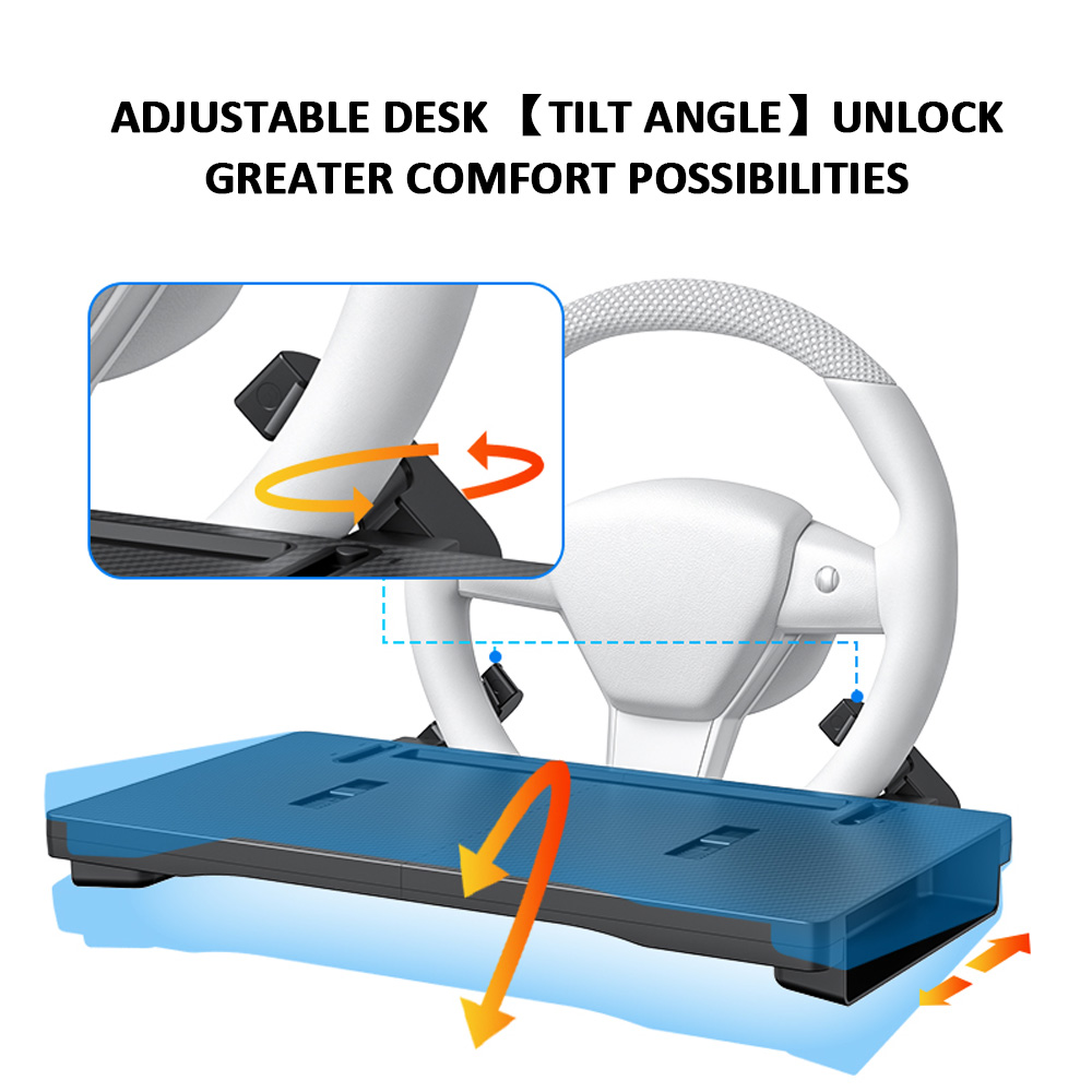 2-in-1 Foldable Car Steering W - Food Storage Order recensione e prezzo