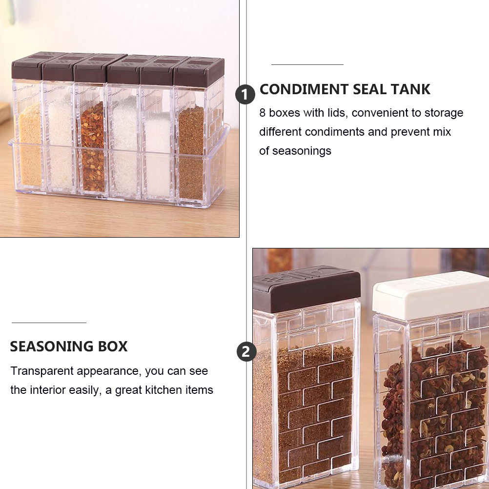 8Pcs Premium Food-Grade PP Box - Food Storage Box Plastic recensione e prezzo