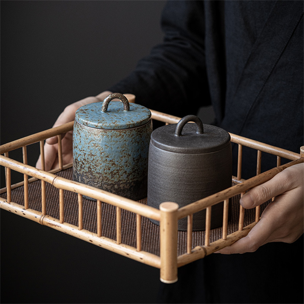 Ceramic Tea Caddy Sealed Jar S - Food Storage Drawer Organizer recensione e prezzo