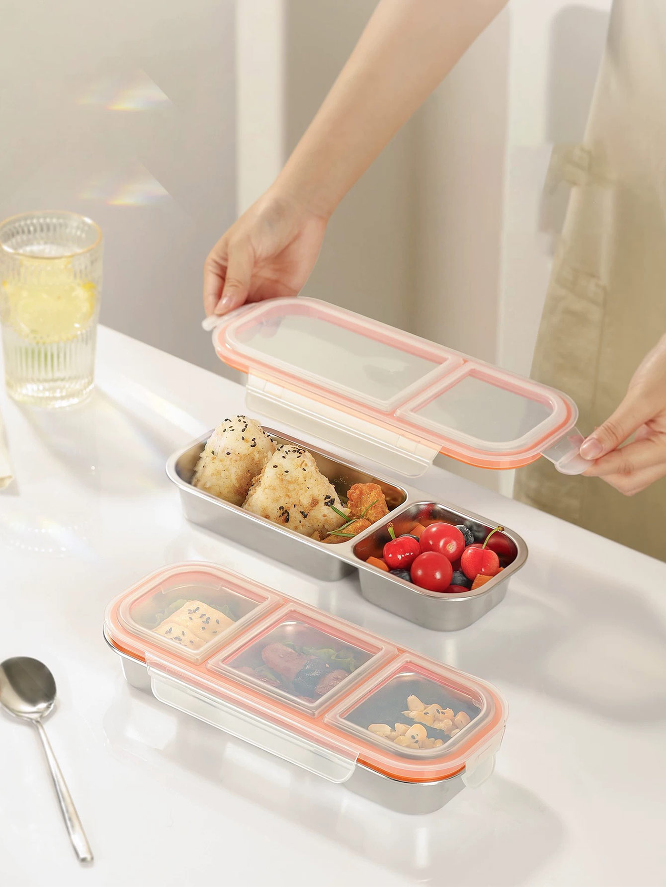 Stainless Steel Light Food Min - Food Storage Drawer Organizer recensione e prezzo
