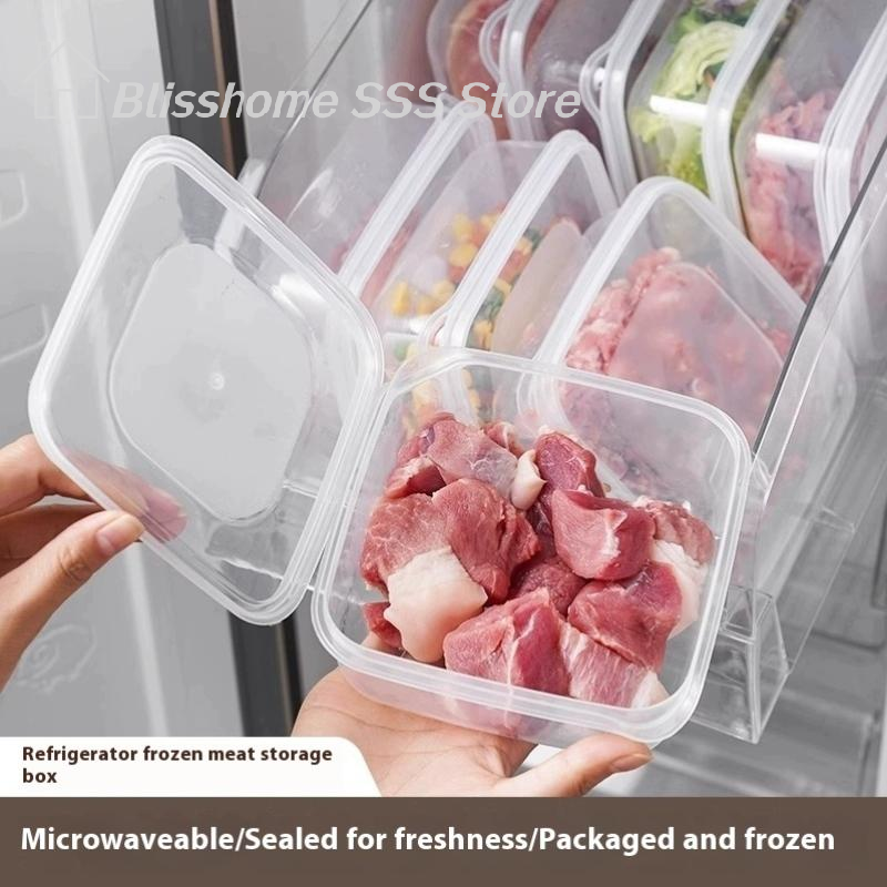 【S】5/10PCS Freeze Meat Preserv - Food Storage Drawer Organizer recensione e prezzo
