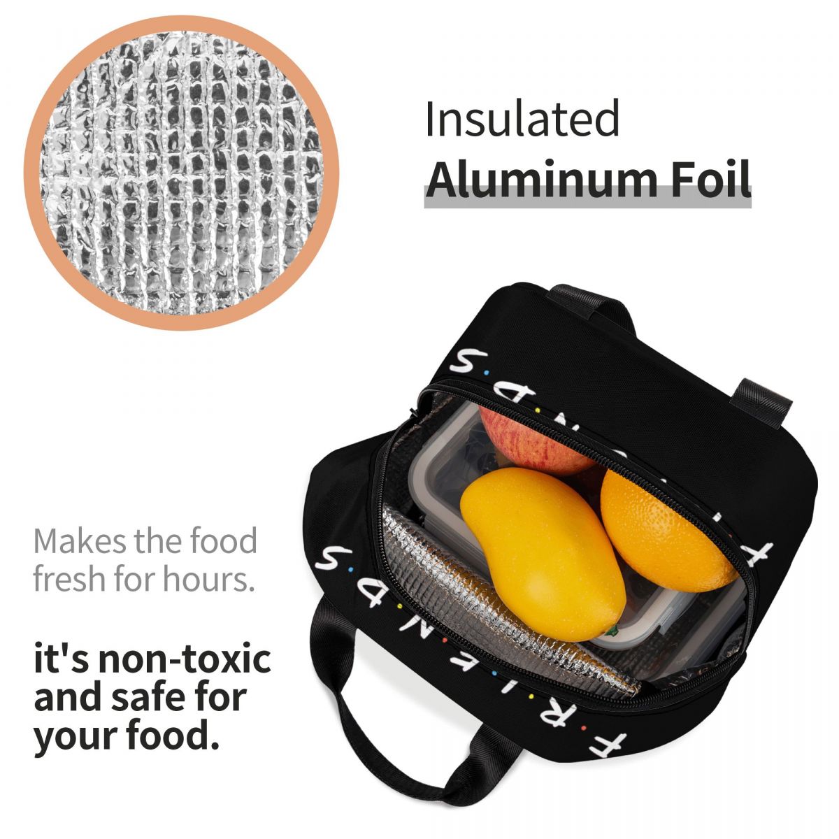 Custom Friends Funny Quote The - Food Storage Quotes recensione e prezzo