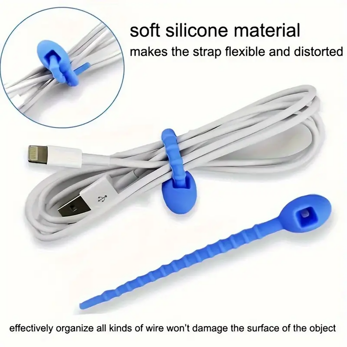 Silicone Reusable Cable Wire O - Food Storage Order recensione e prezzo