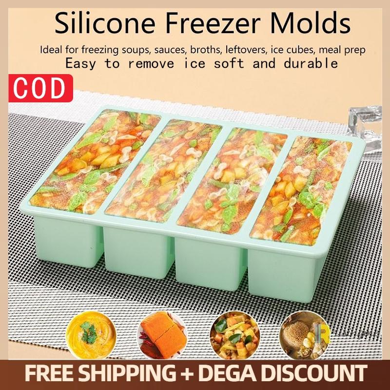 Extra Large Silicone Food Tray - Food Storage Order recensione e prezzo