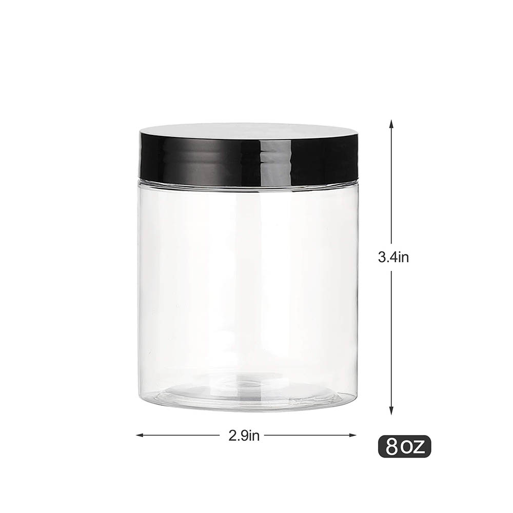 8OZ Plastic Jars with Lids, Cl - Food Storage Not Plastic recensione e prezzo