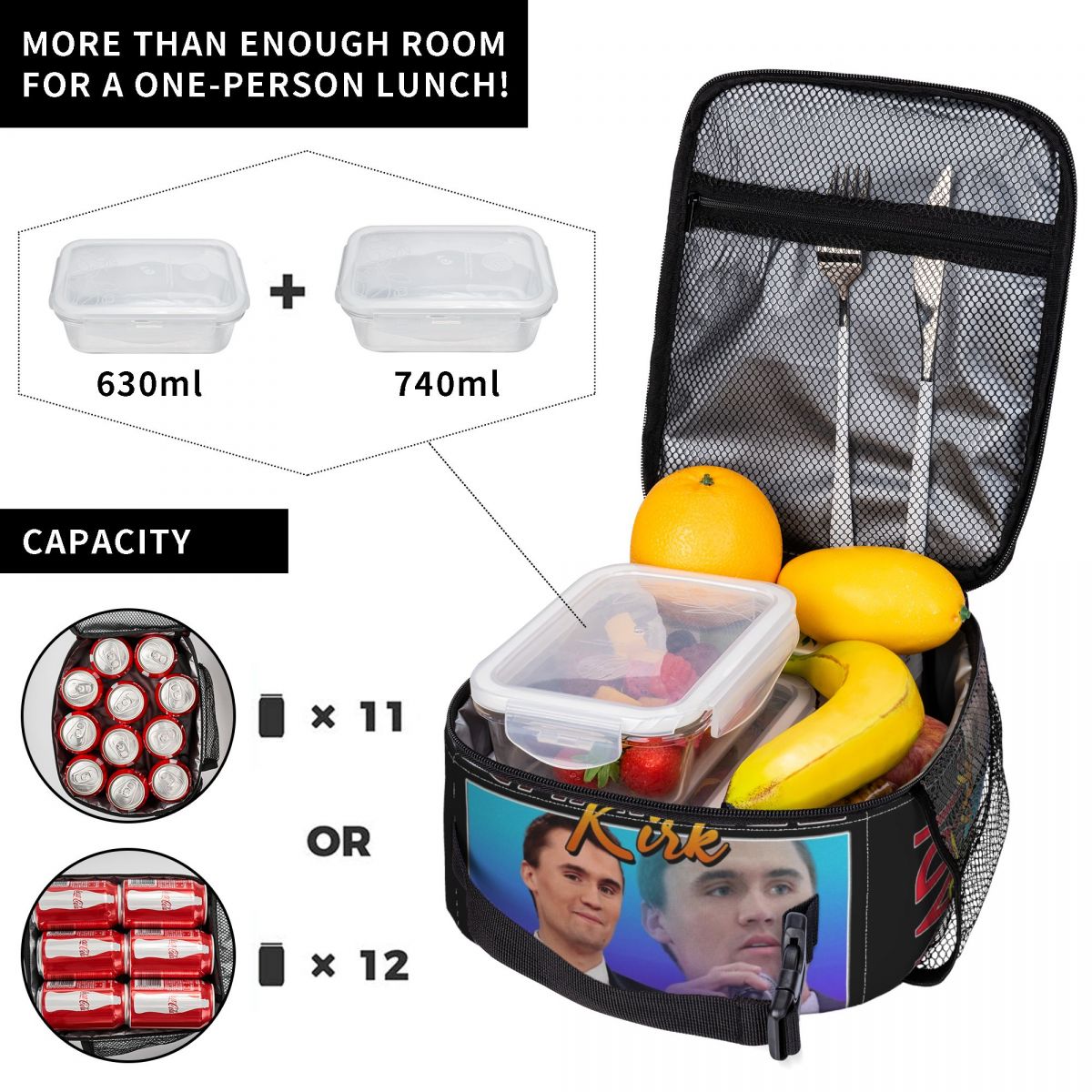 Charlie Kirk Quote Product Ins - Food Storage Quotes recensione e prezzo