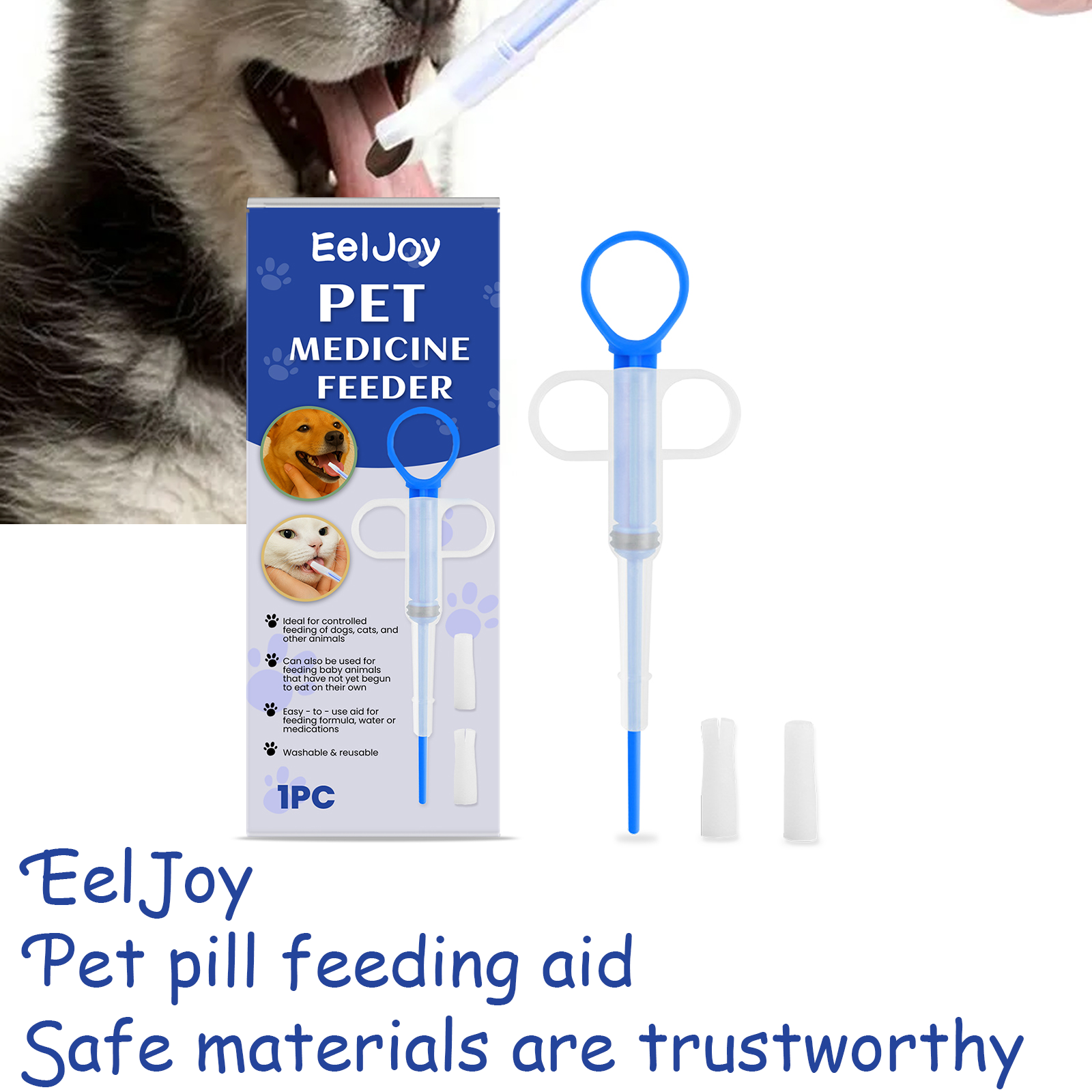 Pet Medicine Feeder Leak-proof - Food Storage Not Plastic recensione e prezzo