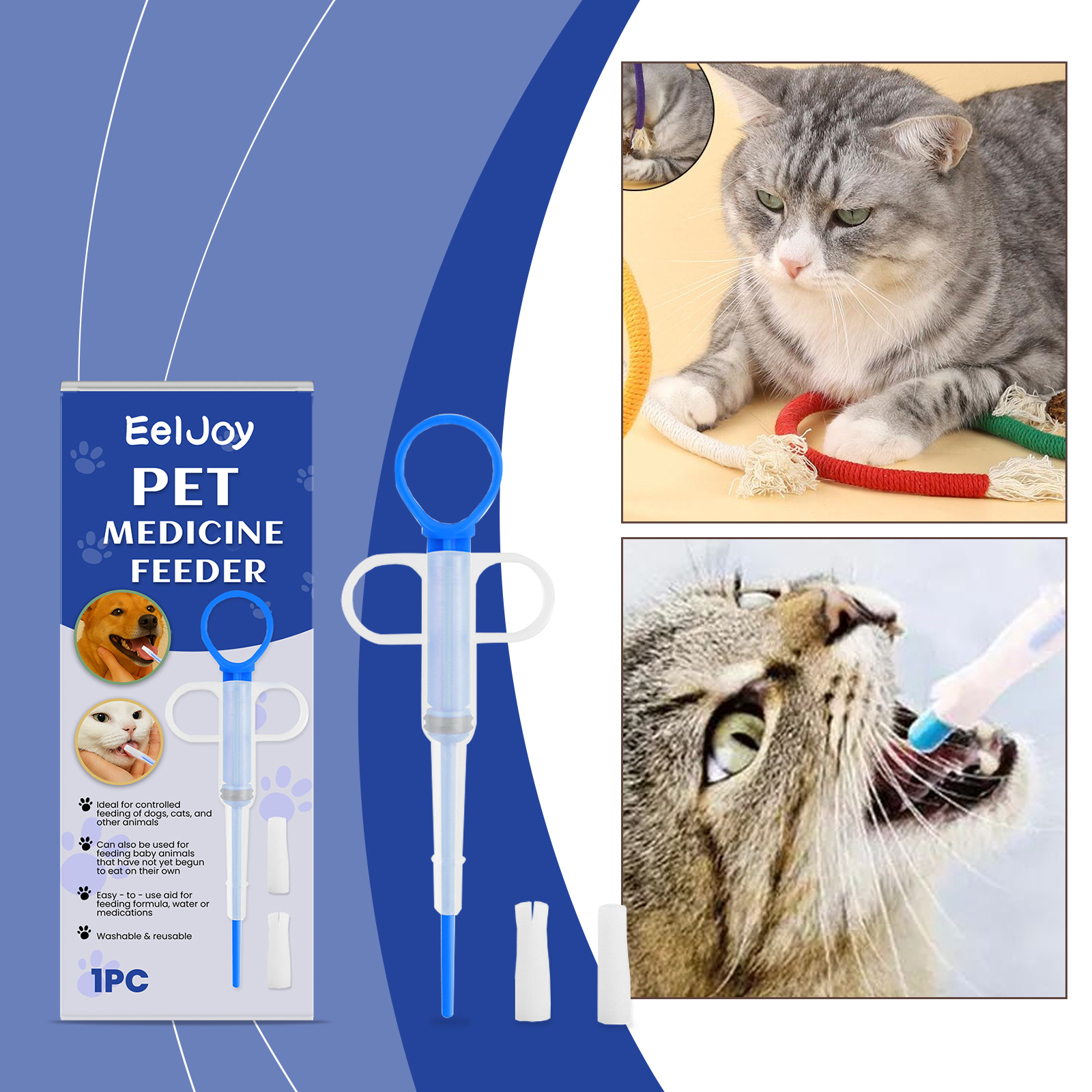 Pet Medicine Feeder Leak-proof - Food Storage Not Plastic recensione e prezzo