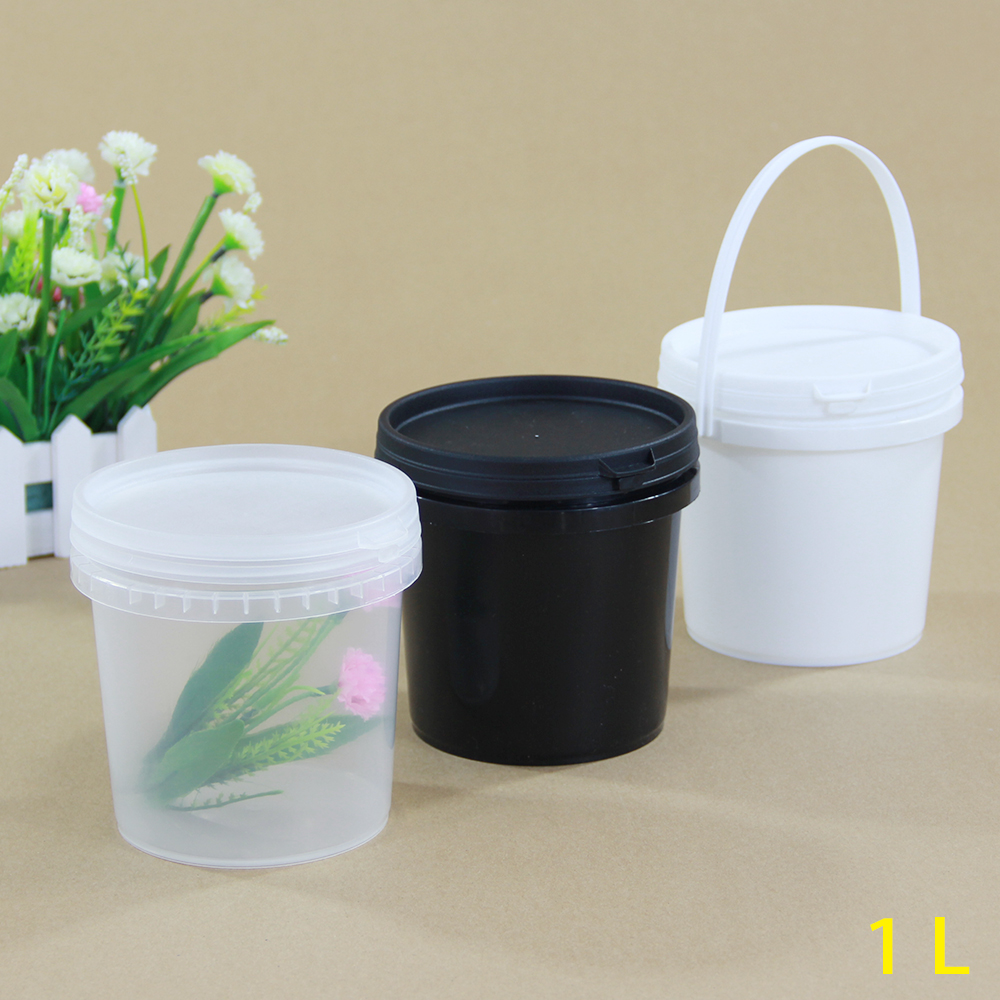 5PCS 1L Food Grade Plastic Buc - Food Storage Not Plastic recensione e prezzo