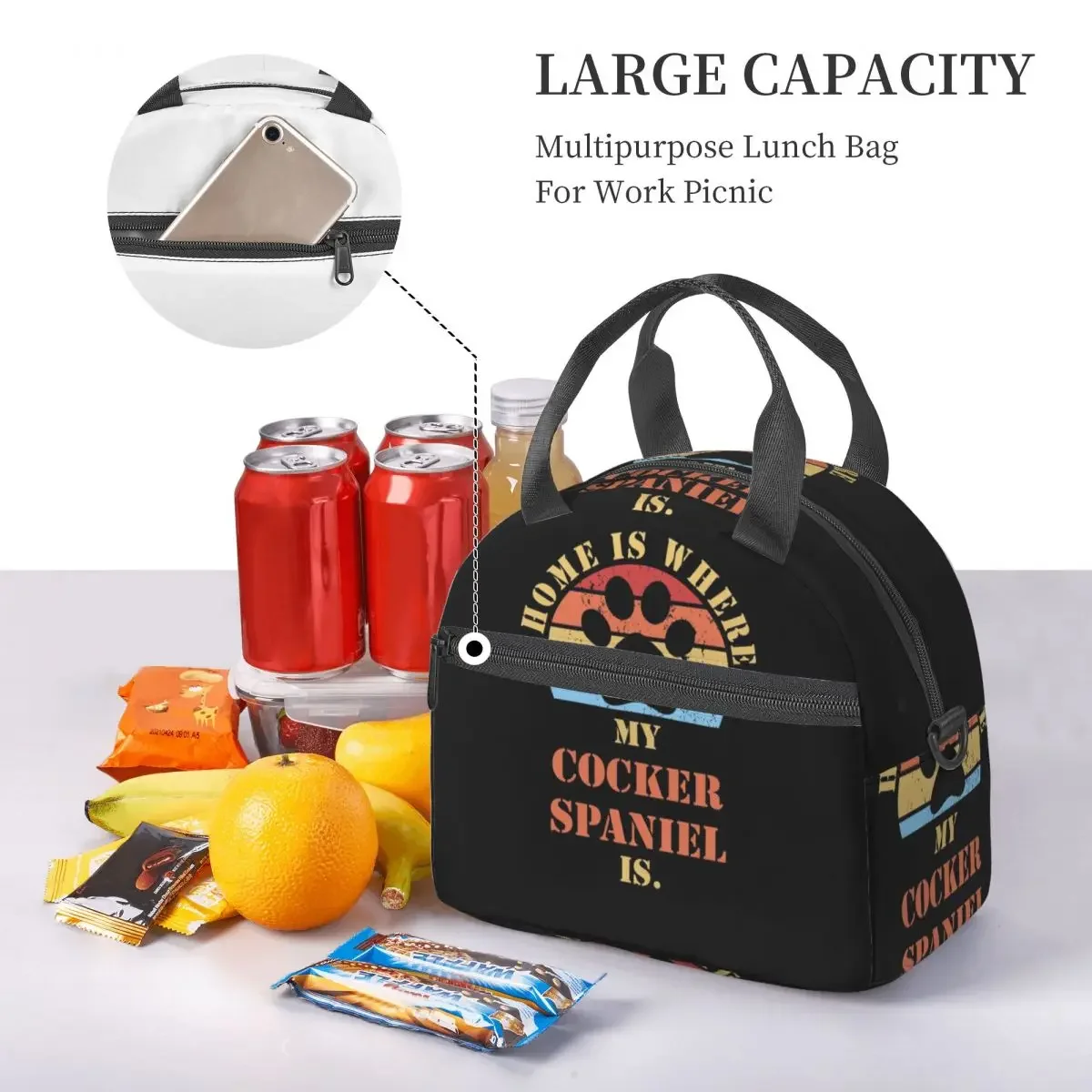 COCKER SPANIEL Dogs Funny Quot - Food Storage Quotes recensione e prezzo
